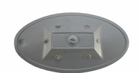 2472-828 Jacuzzi J-200 Series Pillow, Silver (Formerly 6455-457)