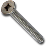 Dimension One 1 5/8" Machine Screw for Equipment Doors - 01021-43