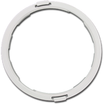 Dimension One 8" Collar for Basket (White) - 01510-136