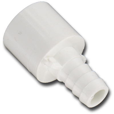 Dimension One 1/2" Spigot X 3/8" Barb Adapter - 01510-2000