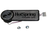 HotSpring Spa Badge Logo Light in Blue and Green